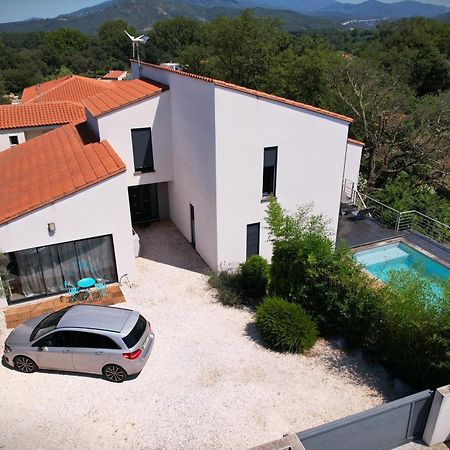 Villa Contemporaine, Jardin Mediterraneen Et Piscine Privee Saint-Jean-Pla-de-Corts Екстериор снимка