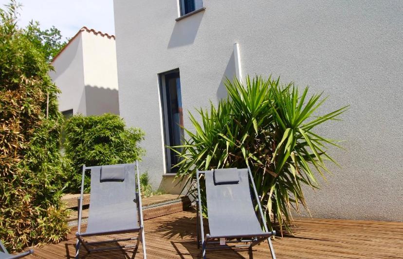 Villa Contemporaine, Jardin Mediterraneen Et Piscine Privee Saint-Jean-Pla-de-Corts Екстериор снимка