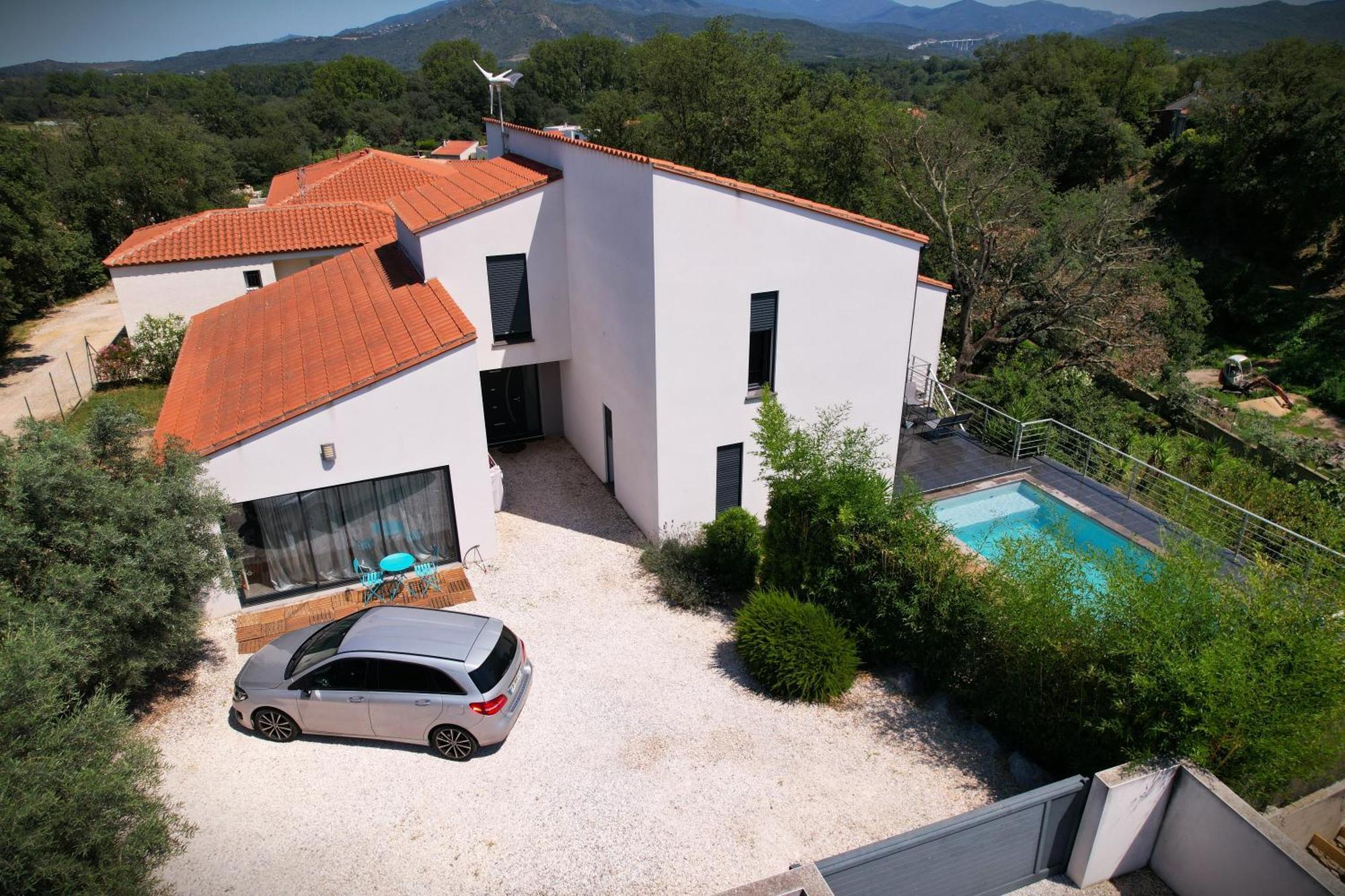 Villa Contemporaine, Jardin Mediterraneen Et Piscine Privee Saint-Jean-Pla-de-Corts Екстериор снимка